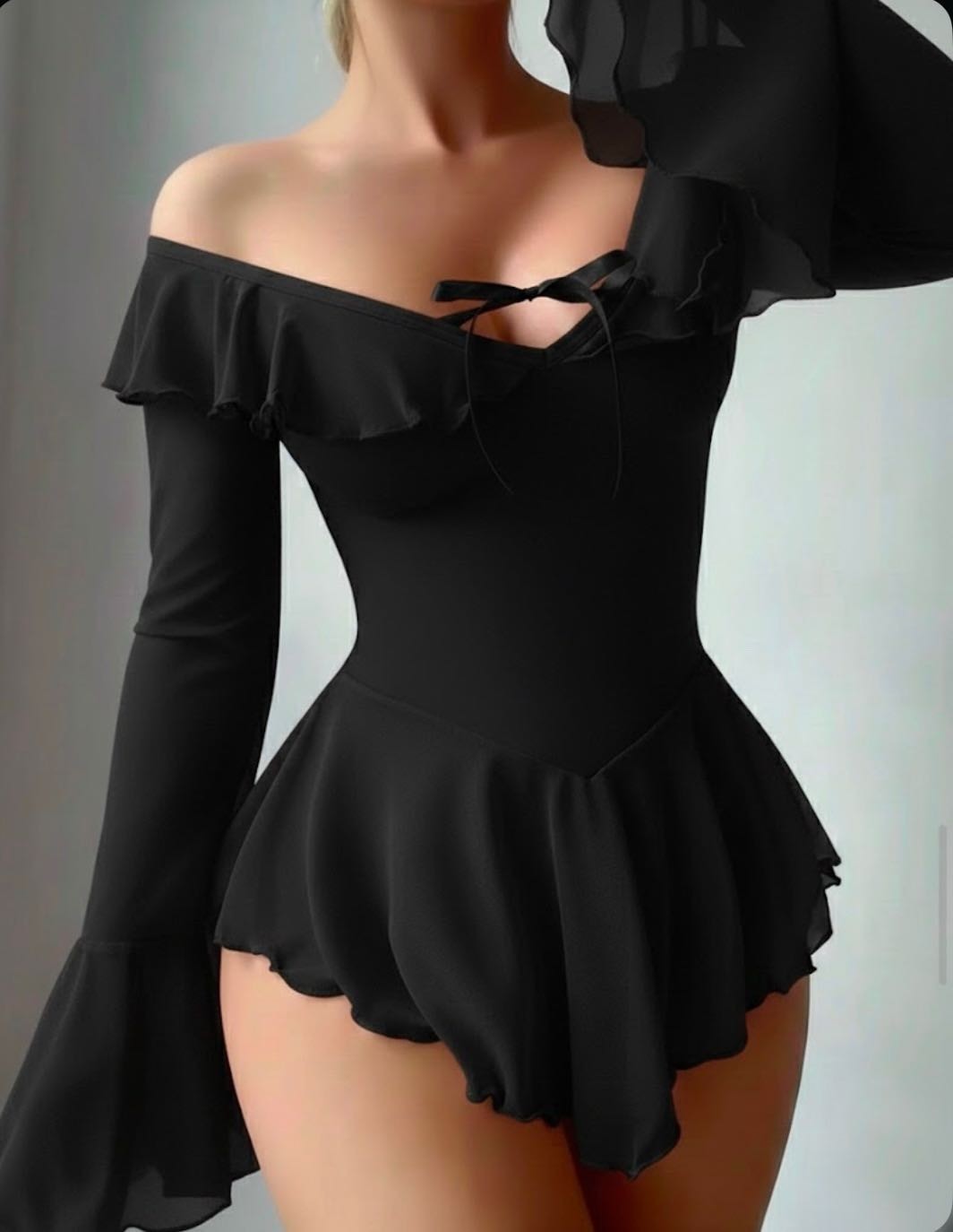 Eloria Fashion 2'li Kadın Transparan Gecelik,tanga Hediyeli,fantezi Gecelik görsel 8