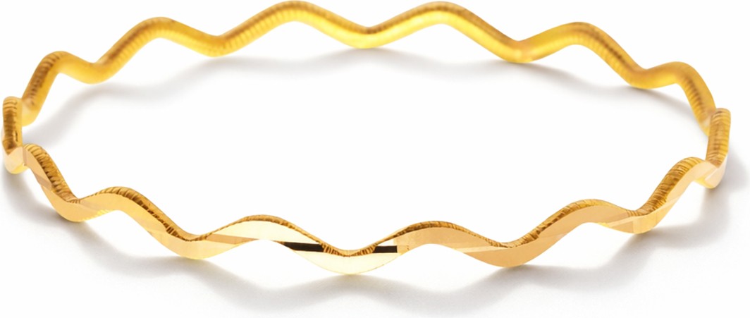 Zikzak Ajda Bilezik 22 Ayar 12 gr