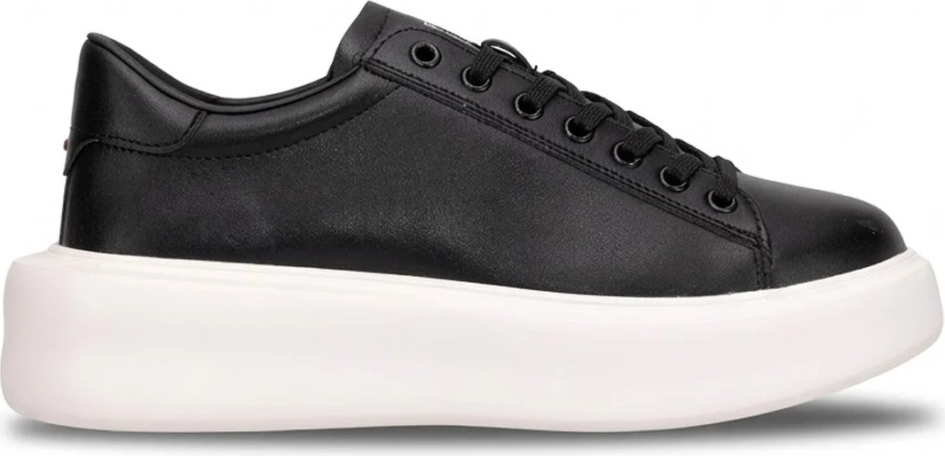 Lufian 111230328 Gage Erkek Hakiki Deri Klasik Sneaker Siyah