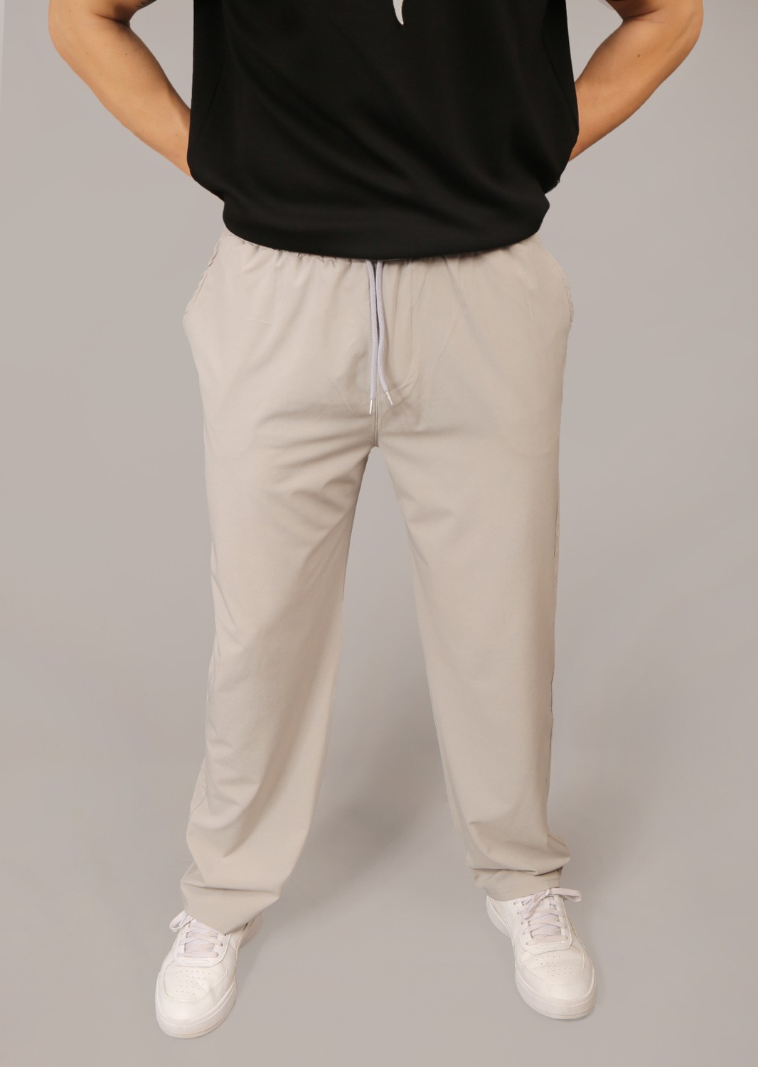 EYDAMOON #yokgibi Baggy Tarz Paraşüt Kumaş Bol Paça Spor Eşofman Altı