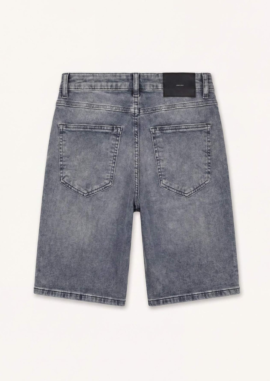 DeFacto Ultra Yumuşak Slim Fit Jean Bermuda Şort H8490AX26SM görsel 8