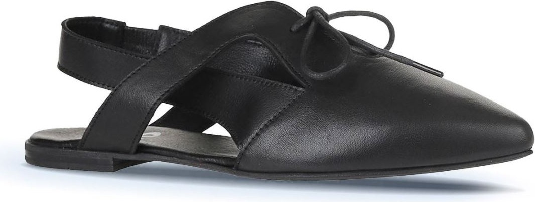 Bueno Shoes Siyah Deri Kadın Düz Sandalet 01Wy1803 01Wy1803 görsel 3
