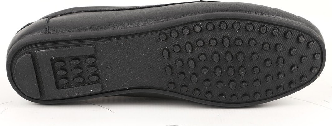 Libero L081.25701-24Y Hakiki Deri Antik Metal Tokalı El Dikişli Esnek Termo Taban Kadın Loafer Mokasen görsel 8
