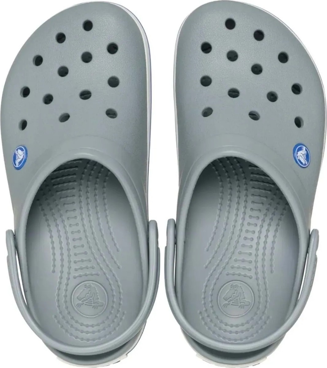 Crocs Crocband Unisex Terlik 11016 Gri Melanj Hafif Konforlu Tasarım Düz Topuklu görsel 7