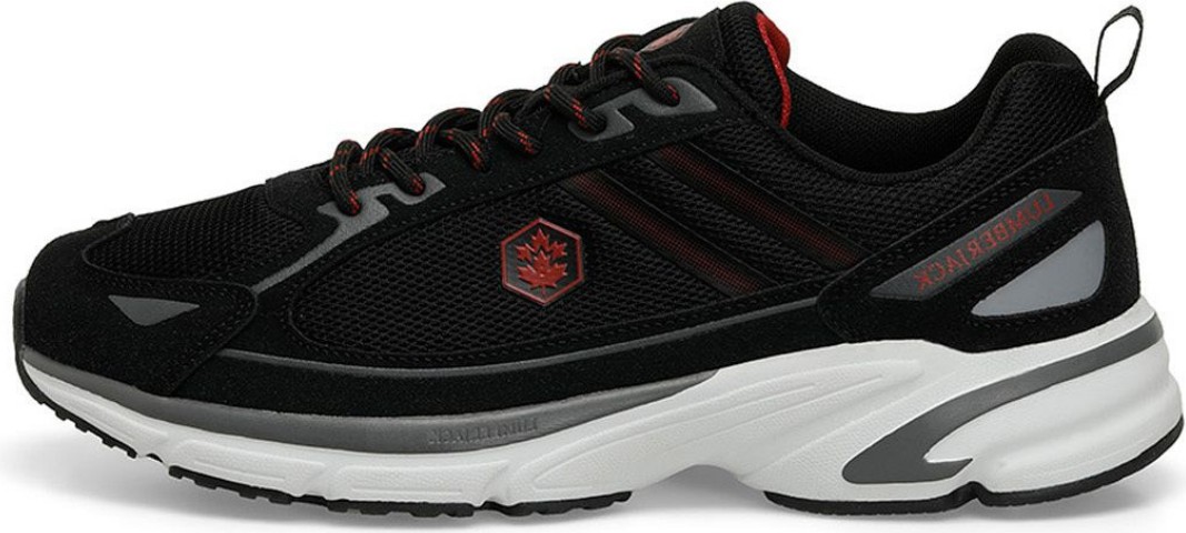 Lumberjack Wılly 4fx Yürüyüş Siyah-Kırmızı Erkek Sneaker 101498175