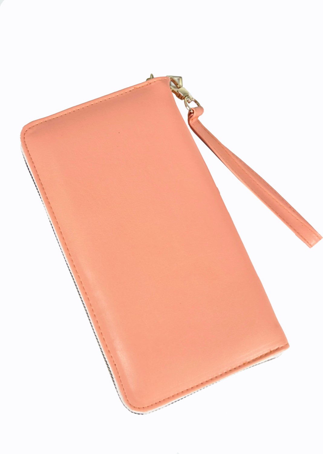 Ollbag 1018 Cilt Büyük Boy Cüzdan / Clutch Çanta Yavruağzı görsel 2