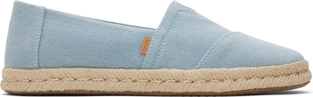 Toms Kadın Espadril / Keten 10020704 Toms Alpargata Rope 2.0 Light Blue görsel 2