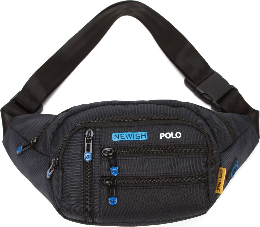 Newish Polo Erkek Gri USB Kulaklık Çıkışlı Crossbody Çapraz Göğüs Omuz ve Bel Çantası NEWPOLO328 görsel 7