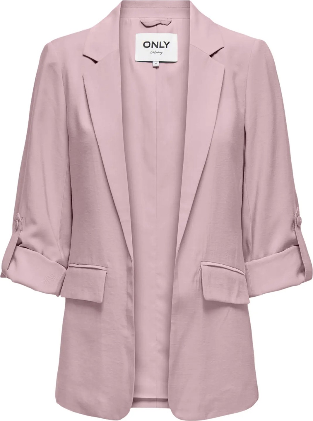 Only Kadın Onlarıs Rahat Kalıp Kolu Katlanabilir Blazer Ceket 15310839 Taş