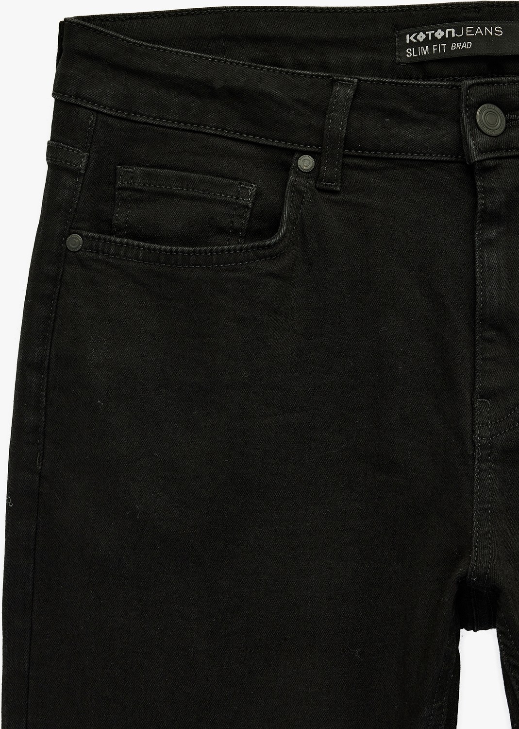 Koton Düğmeli Cep Detaylı Normal Bel Slim Fit Jean Pantolon - Brad Jean görsel 5