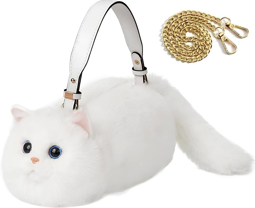Toyfest B&d Kedi El Çantası Beyaz