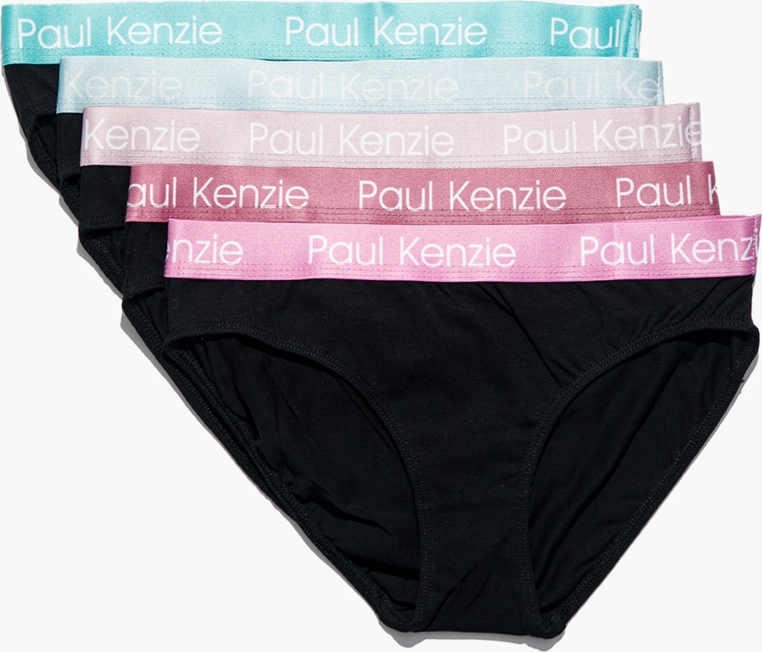 Paul Kenzie 5'li Kadın Slip Külot- All Color