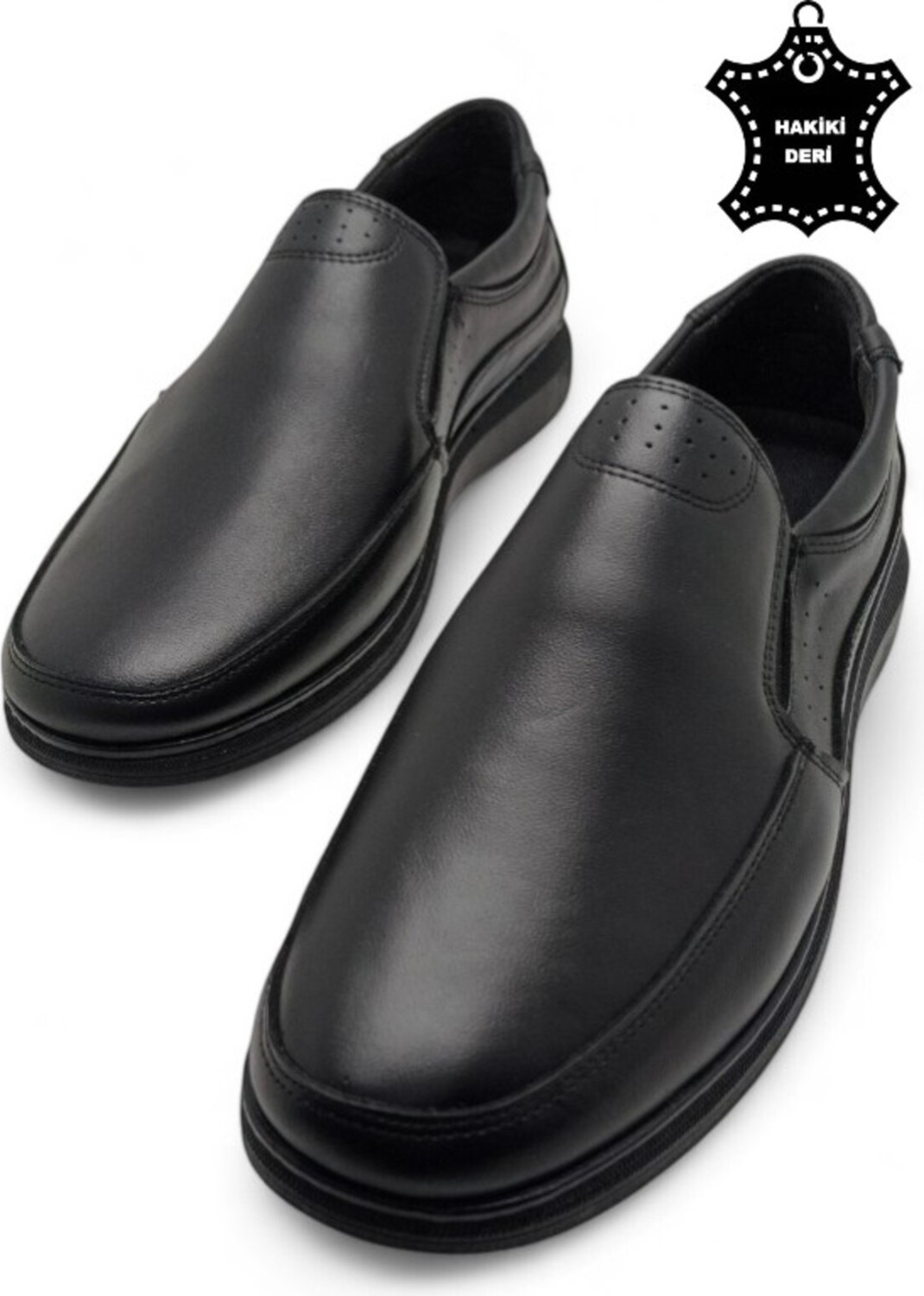 Magic Shoes Erkek Mevsimlik Hakiki Deri Ultra Rahat Klasik Günlük Baba Ayakkabısı görsel 5