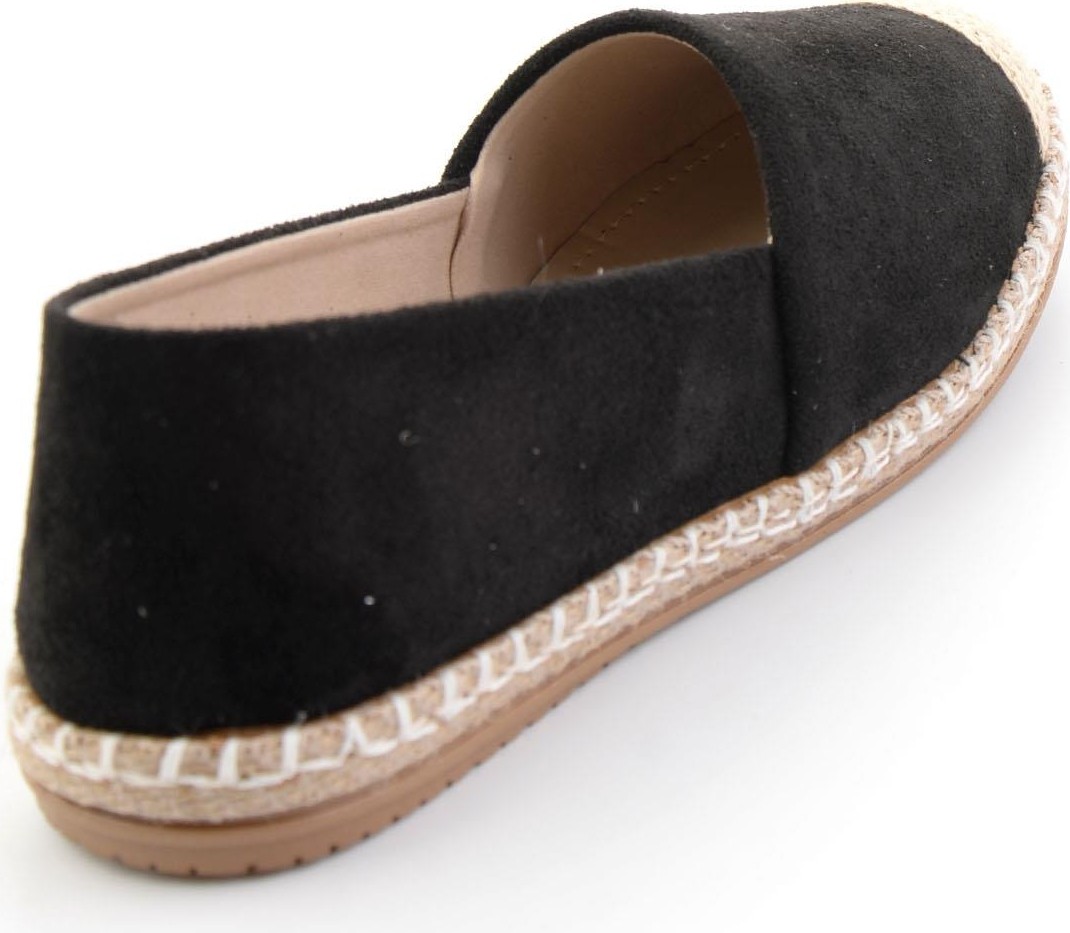 Bambi Siyah Kadın Espadril K01125010271 görsel 7