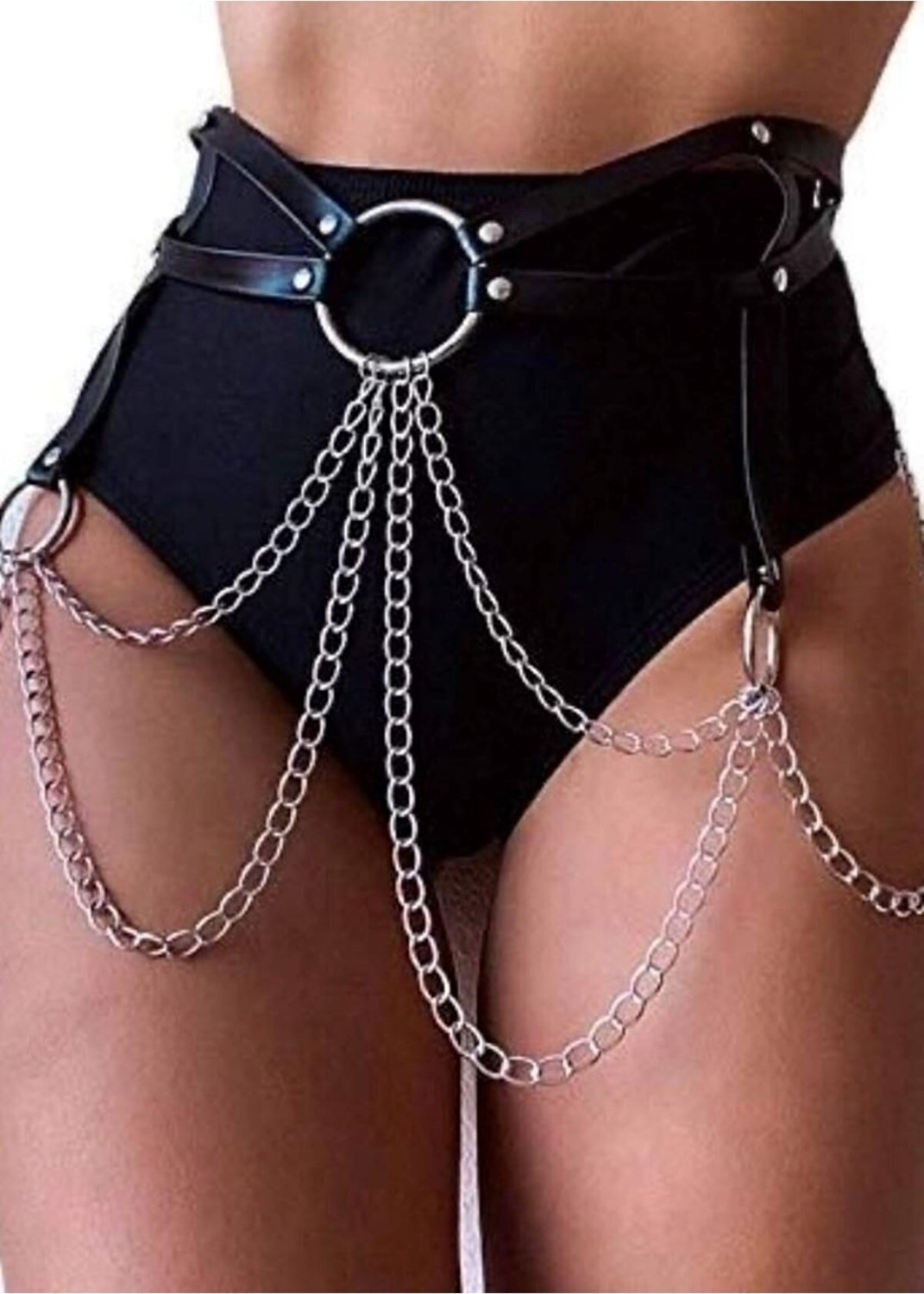 Aysilce Fantazi Zincirli Harness