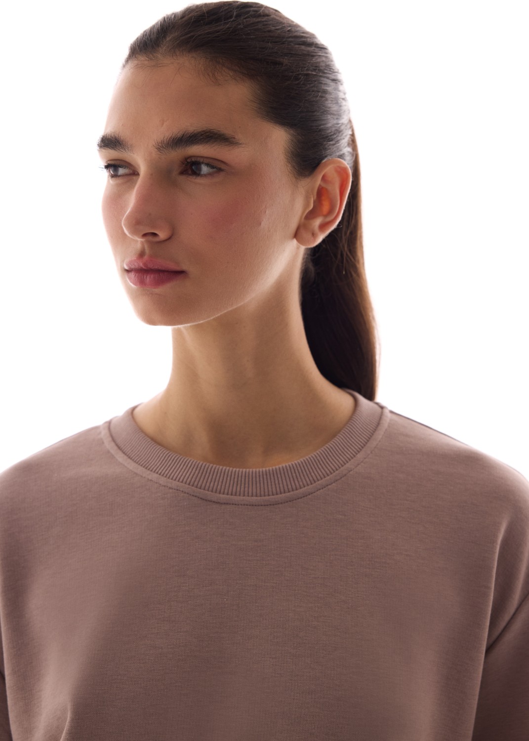 Penti Bej Oversize Aktif Uzun Kollu Sweatshirt görsel 3