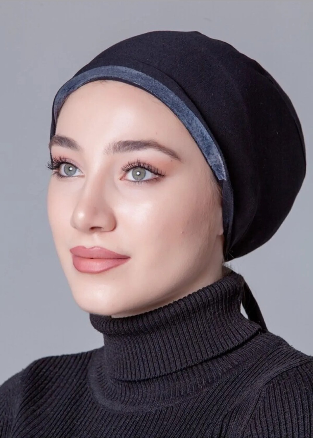 Nanak 3 Adet Nanak Siyah Penye Kaymayan Bone görsel 7