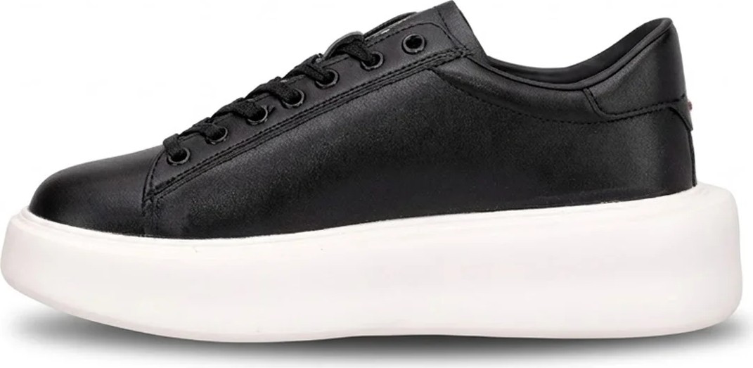 Lufian 111230328 Gage Erkek Hakiki Deri Klasik Sneaker Siyah görsel 3