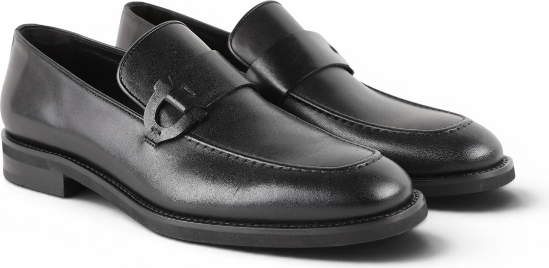 Libero L5875 Hakiki Açma Deri Metal Aksesuarlı Ultra Hafif Eva Taban Erkek Comfort Loafer görsel 8