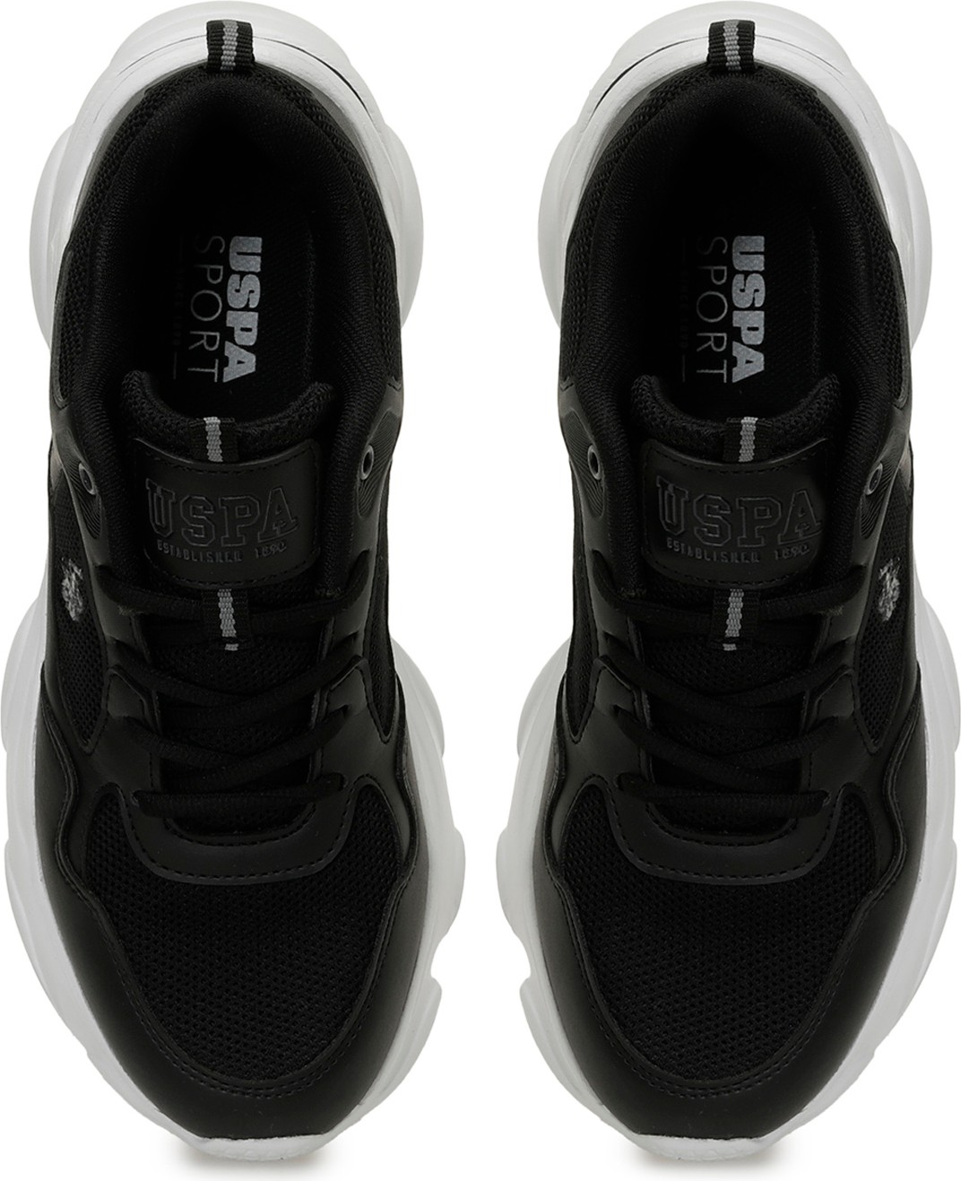U.S. Polo Assn. BOB WMN 5FX Siyah Kadın Sneaker görsel 4