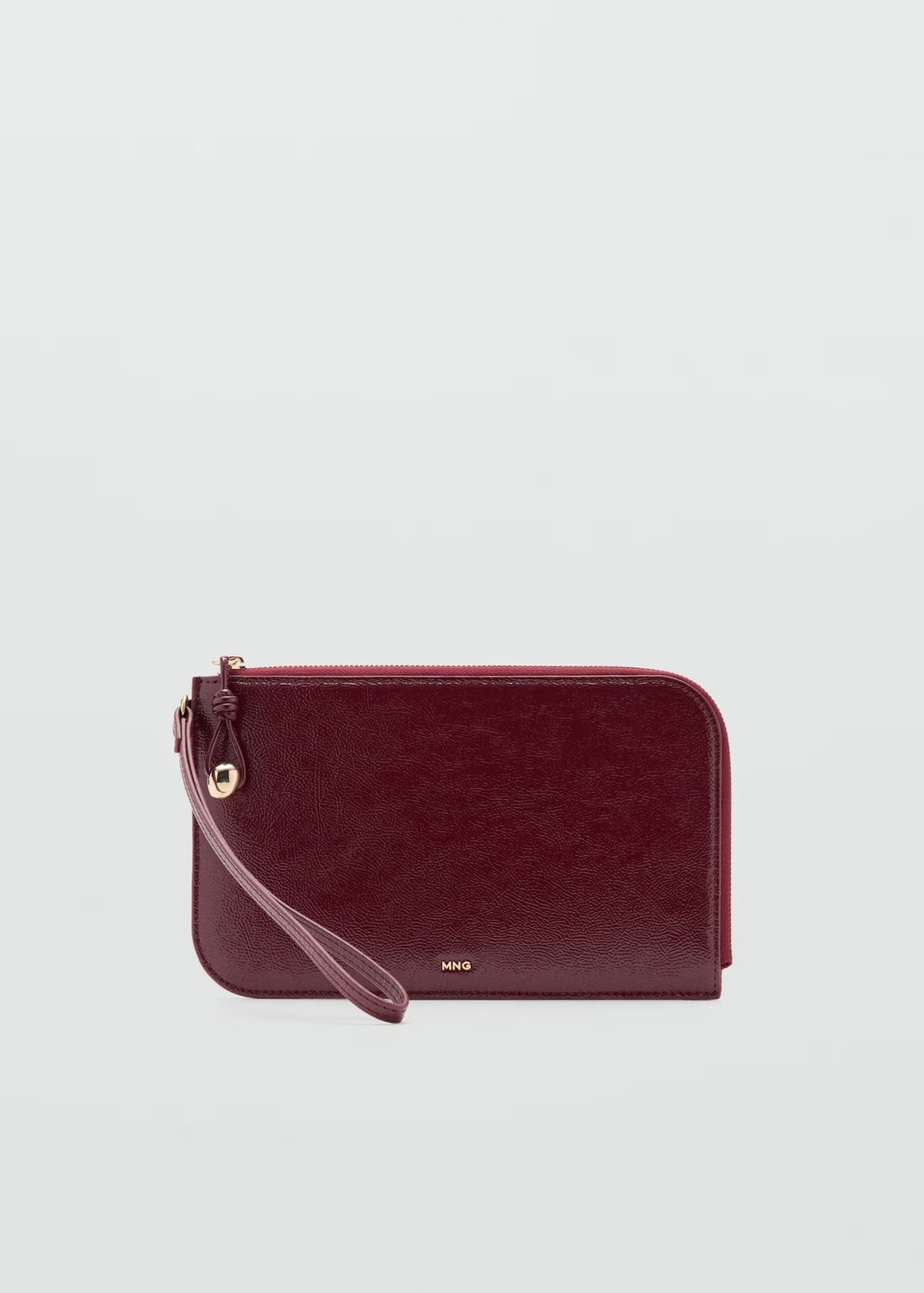 Mango Mini Boncuklu Pochette Şık Clutch Çanta görsel 2