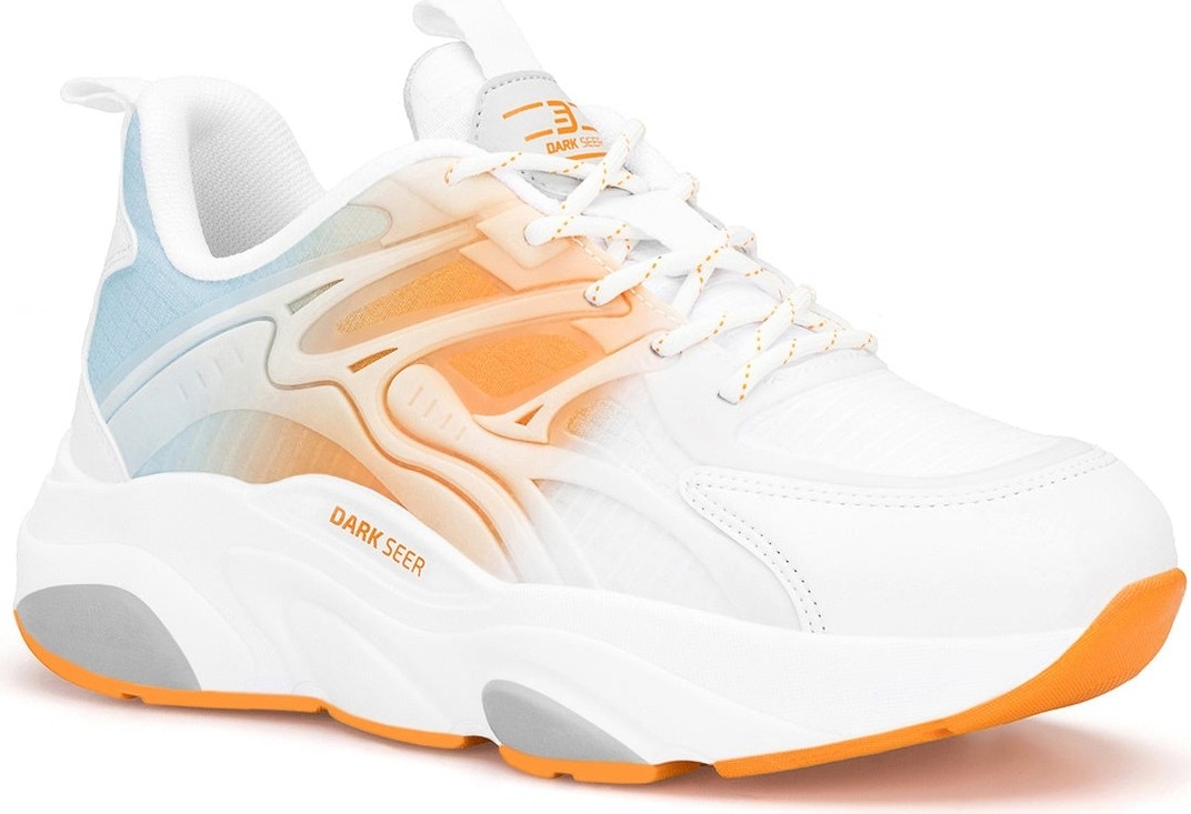 Dark Seer Unisex Siyah Beyaz Sneaker Spor Ayakkabı 2026 - DS STORM