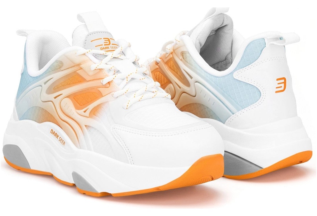 Dark Seer Unisex Siyah Beyaz Sneaker Spor Ayakkabı 2026 - DS STORM görsel 2