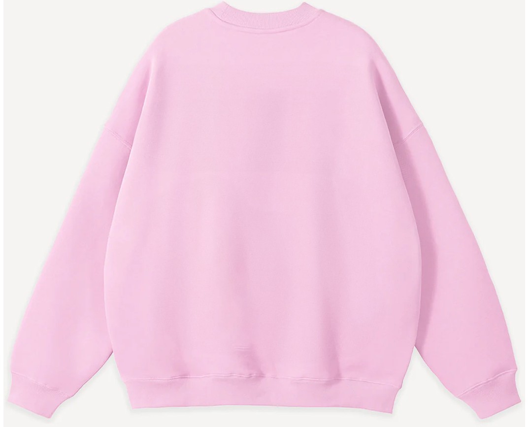 Mad&Calf Unisex Teddy Cowboy Baskılı Bisiklet Yaka Oversize Sweatshirt görsel 2