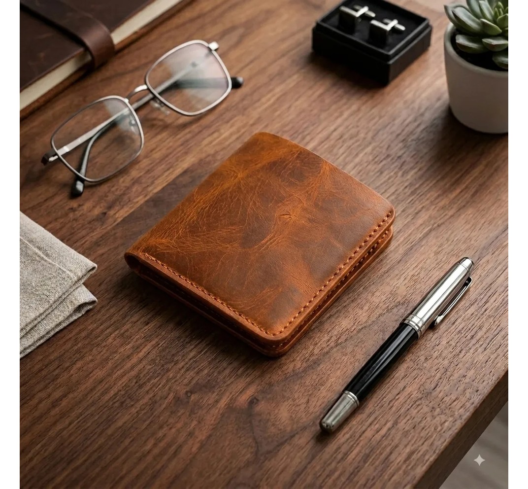 Parla Leather Elegand Hakiki Deri Cüzdan Kartlık Minimal Erkek görsel 2