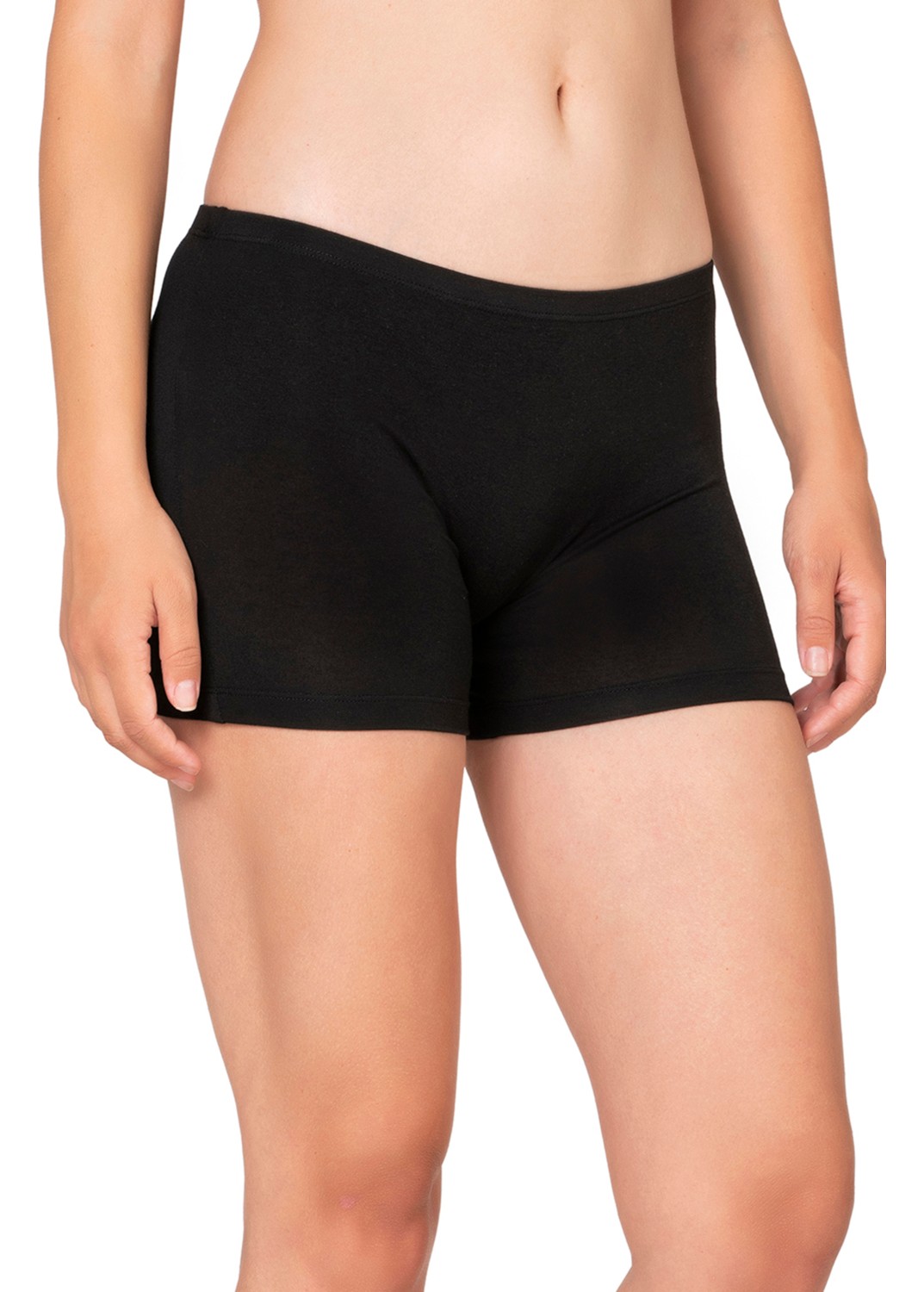 Özkan Underwear Özkan 27782 Kadın Premium Kumaş Modal Pamuklu Esnek Rahat Mini Boxer Şort Tayt görsel 3