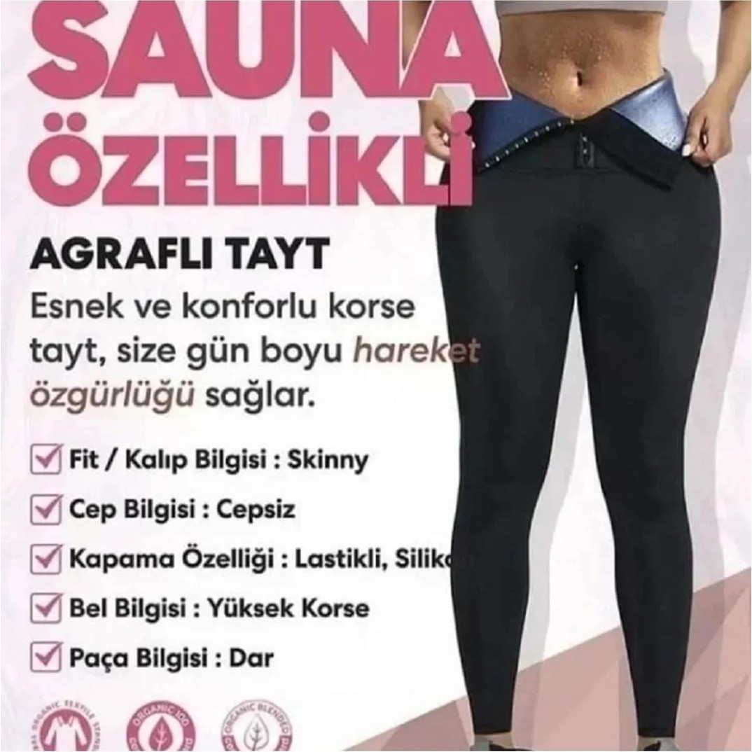 Zbteks Büyük Beden Kalın Kışlık Içi Peluş Siyah Toparlayıcı Termal Tayt görsel 8