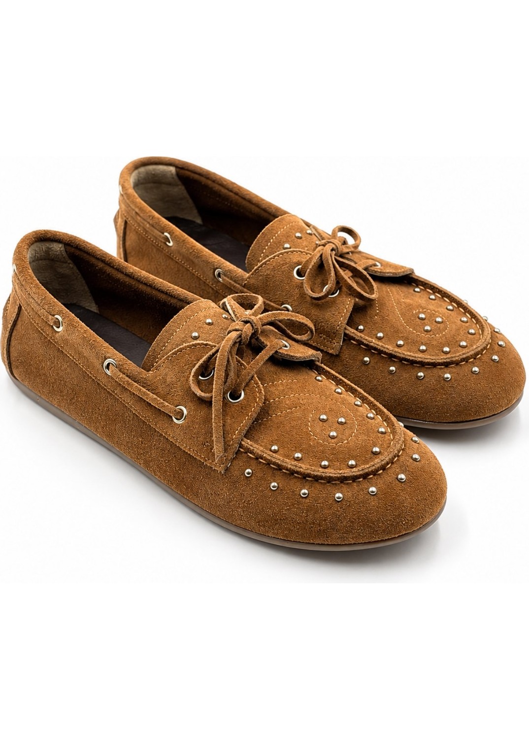 İx Dusty Loafer Kadın Hakiki Süet Kaymaz Termotaban Loafer Ayakkabı görsel 3