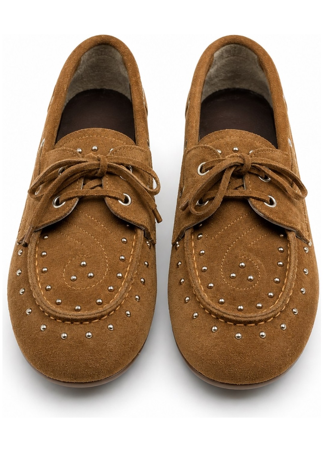 İx Dusty Loafer Kadın Hakiki Süet Kaymaz Termotaban Loafer Ayakkabı görsel 4
