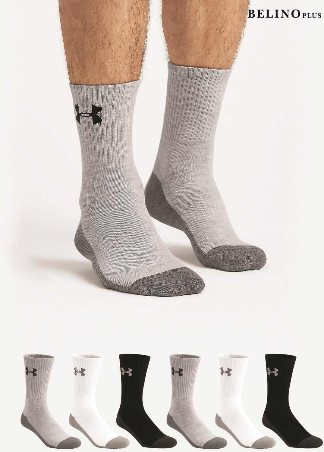 Belyy Socks 6 Lı Paket Erkek Spor Çorap