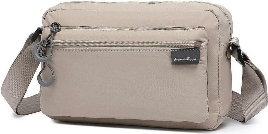 Smart Bags Ekstra Hafif Kumaş Postacı Çantası BC 3148 - Siyah