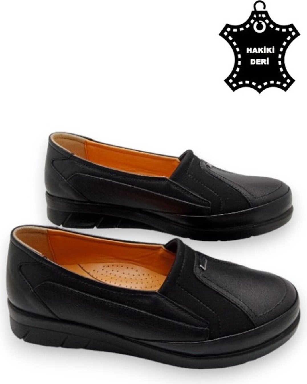 Magic Shoes Kadın Taba Içi Comfort Tam Ortopedik Anne Ayakkabısı görsel 4