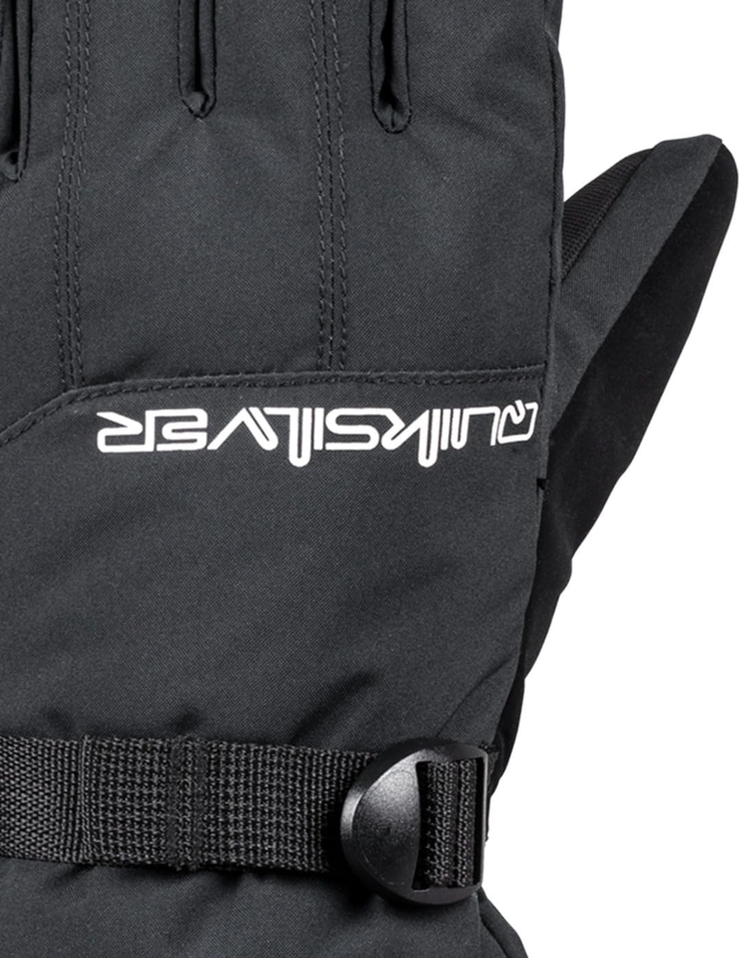 Die Grup Quiksilver Mission Glove Erkek Eldiveni, Siyah, Beden M görsel 5