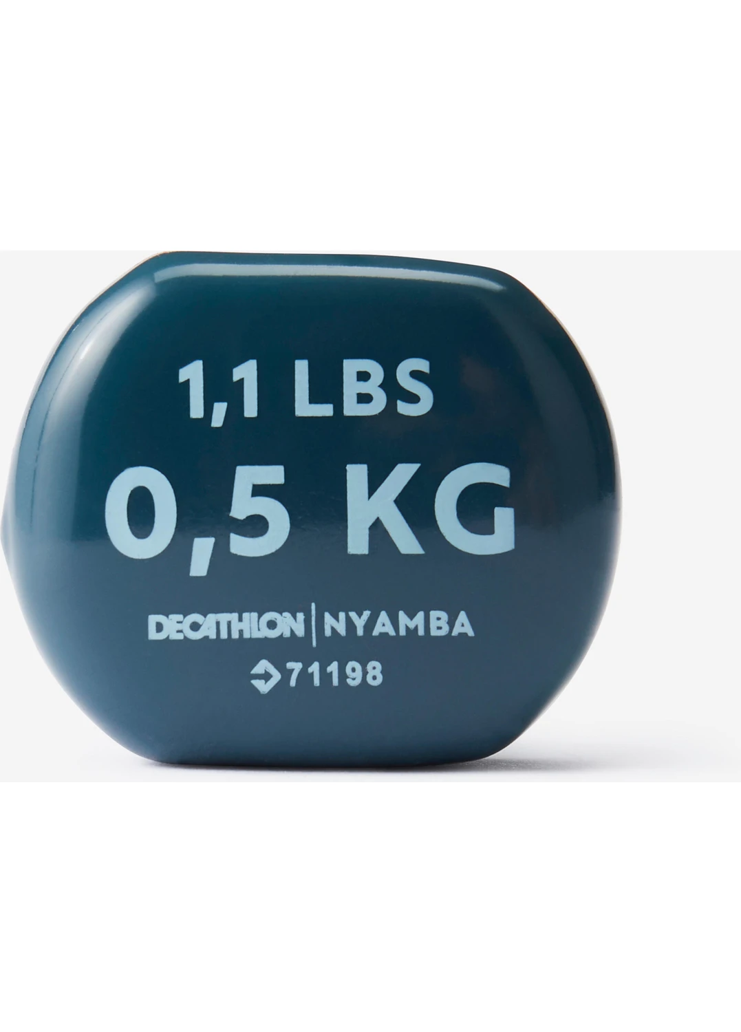 Resim Dambıl - 0,5 kg - 2 Adet - Fitness - Lacivert 
