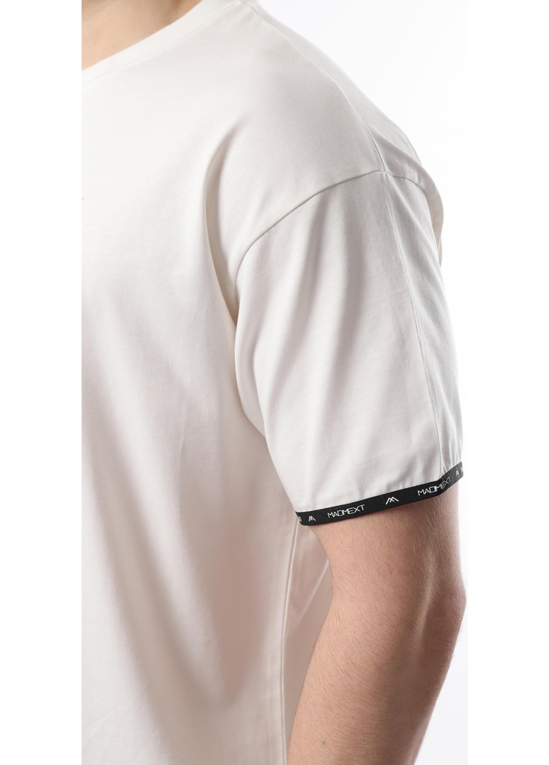 Madmext Lacivert Basic Erkek Şort T-Shirt Takımı E7307 görsel 3