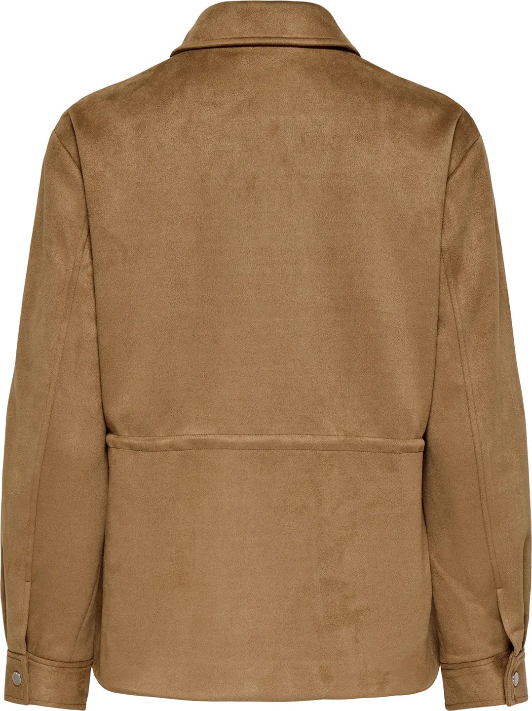 Only Kadın Onldıane Fermuarlı Çift Cepli Süet Ceket 15374174 Camel görsel 2