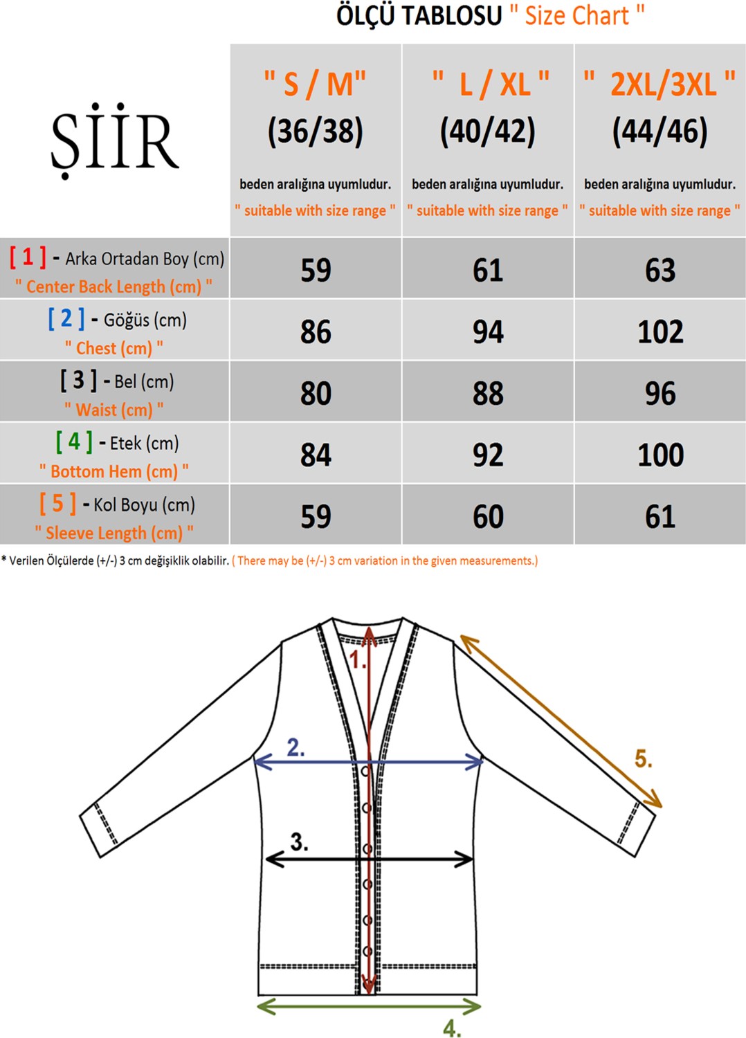 Şiir Korfu Kadın Yumuşak Dokulu Slim Fit Klasik Düğmeli Uzun Kollu Örme Jakar Basic Hırka - Siyah görsel 2