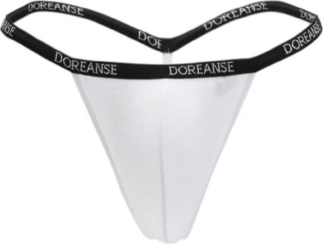 Doreanse Beyaz Erkek Tanga String