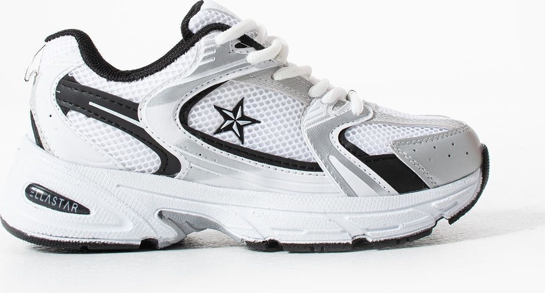 Ellastar 570 New Kadın Sneakers Spor Ayakkabı Düz Tabanlı Şıklık ve Konfor İçin Siyah Renk Seçeneği görsel 7
