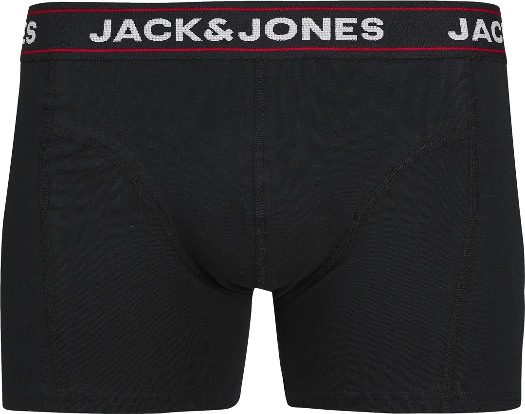 Jack & Jones Jack Jones Erkek 3 Lü Siyah Renkli Kemer Pamuklu Boxer 12286183 görsel 3