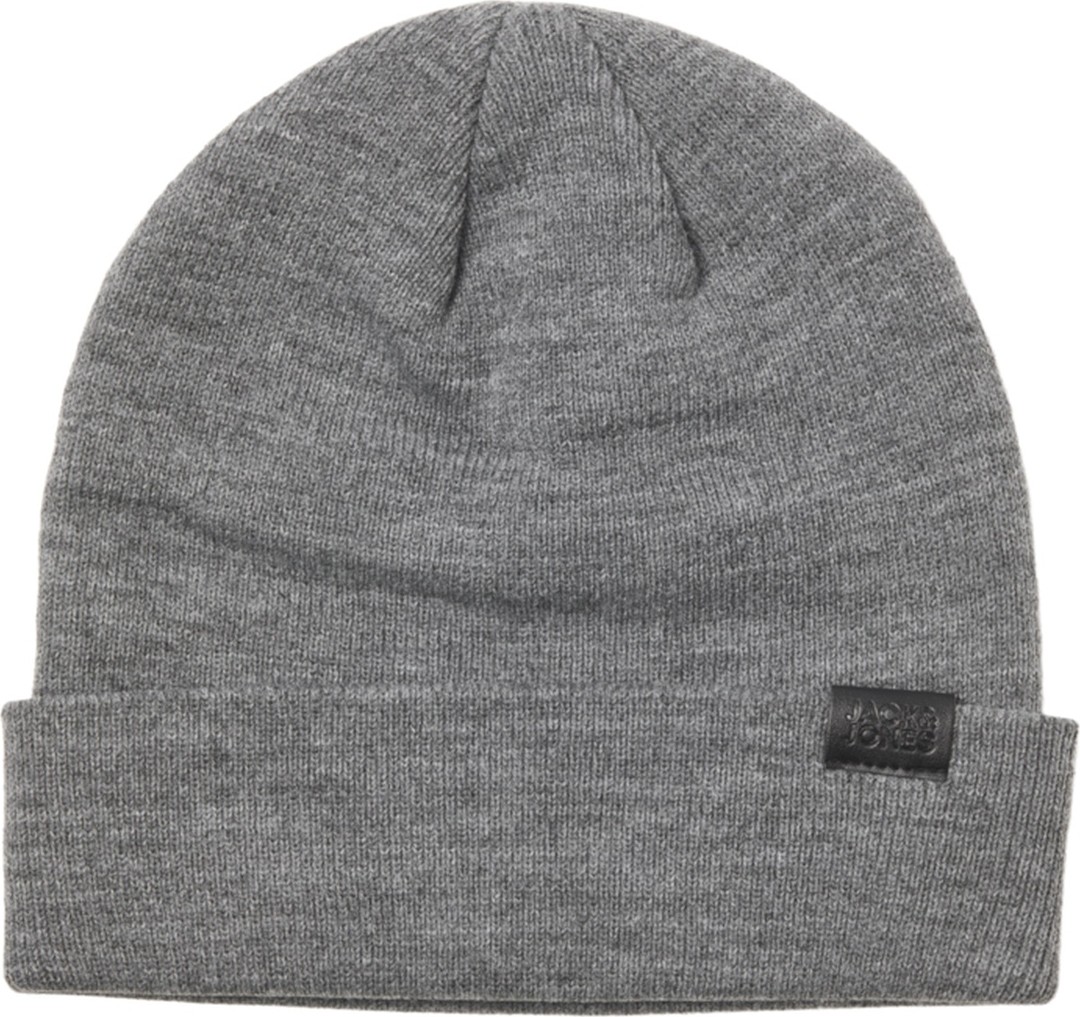 Jack & Jones Gri-Melanj Erkek Bere&atkı Seti 12163827 görsel 6