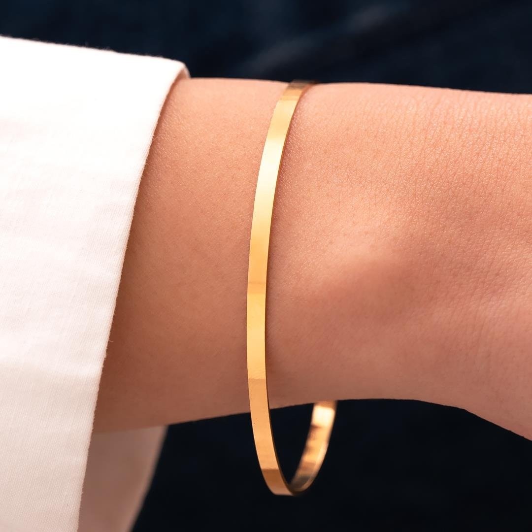 10 gr (Gram) 22 Ayar Altın Kibrit Çöpü Bilezik