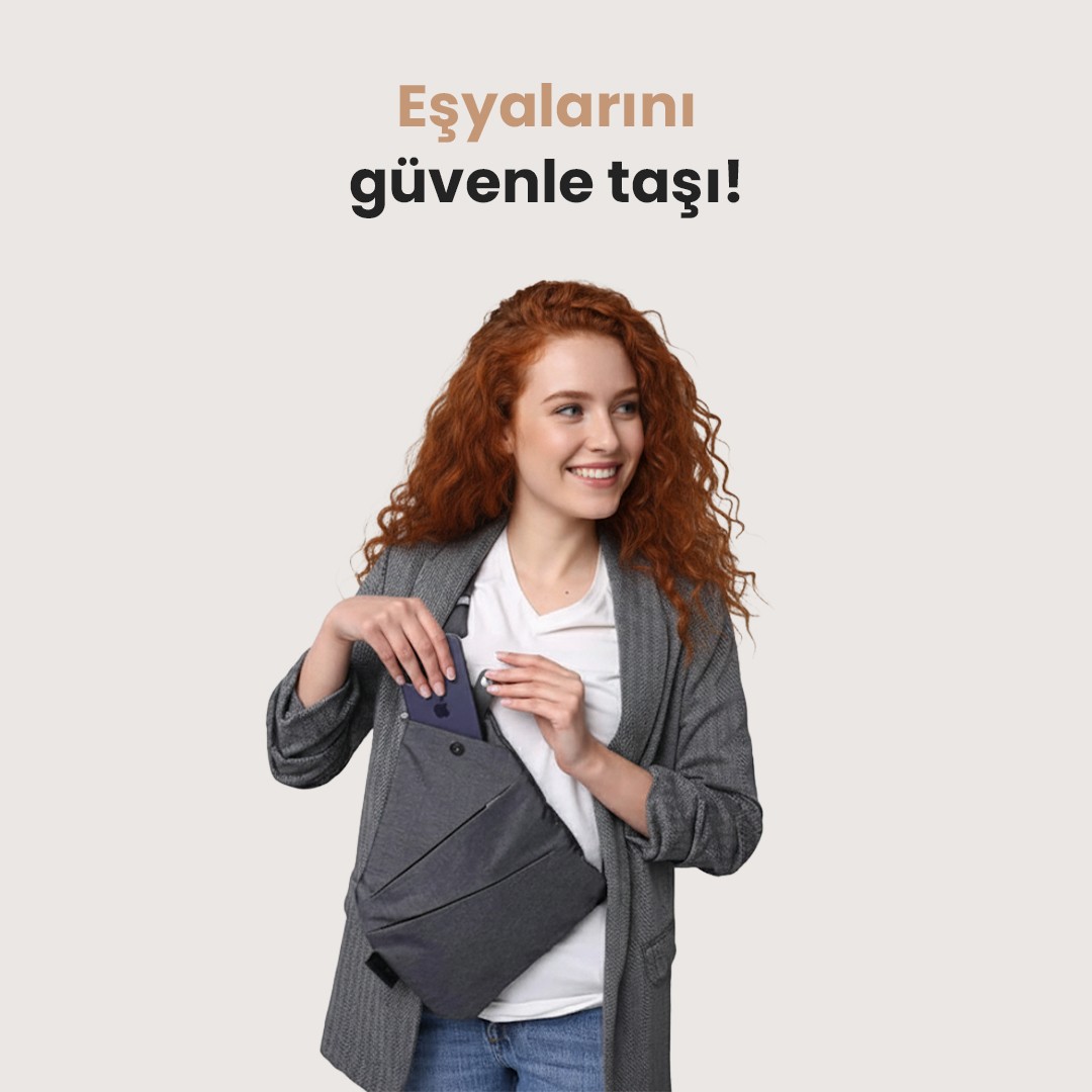 Viscoshy Hırsızlık Önleyici Seyahat Çantası