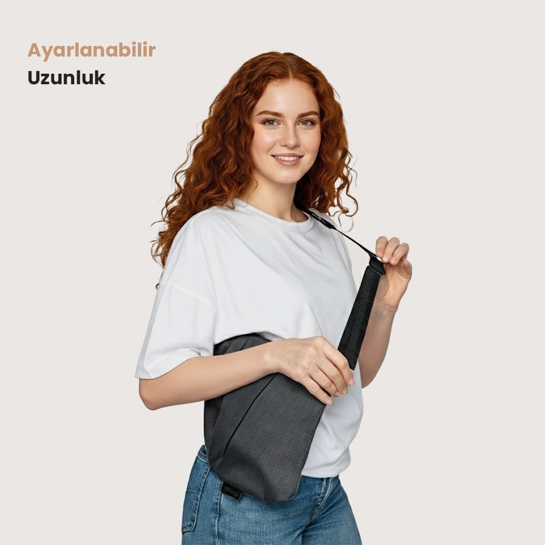 Viscoshy Hırsızlık Önleyici Seyahat Çantası görsel 7