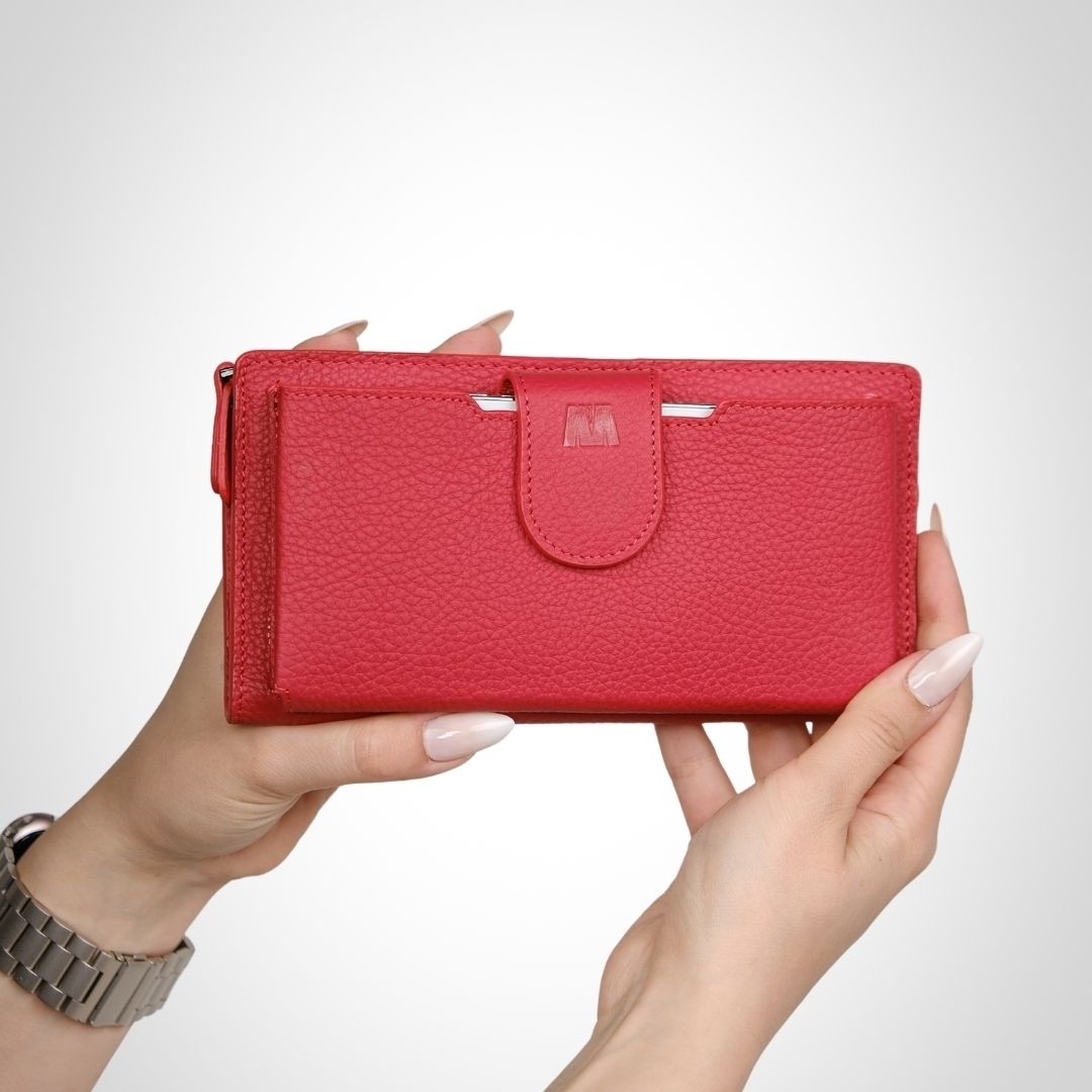 Mft Leather Hakiki Deri Kadın Cüzdan | Bulgari 1232 görsel 5