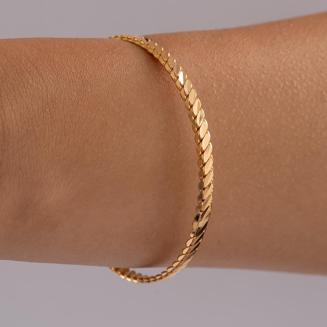 Hakan Mücevherat 15 Gram (Gr) 3'lü Burma Bilezik 22 Ayar Yatırımlık Işçiliksiz